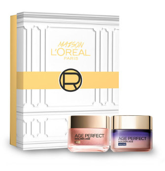 Coffret L'Oréal Paris Golden Age - Jour et Nuit - Beauty-Privée