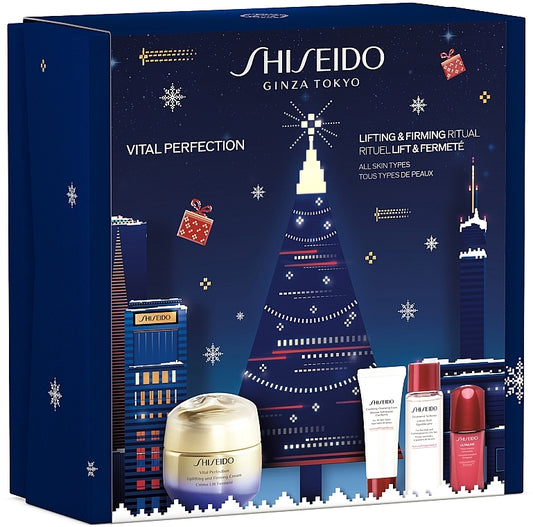Shiseido Vital Perfection Coffret Lift & Fermeté 4 produits - Beauty-Privée